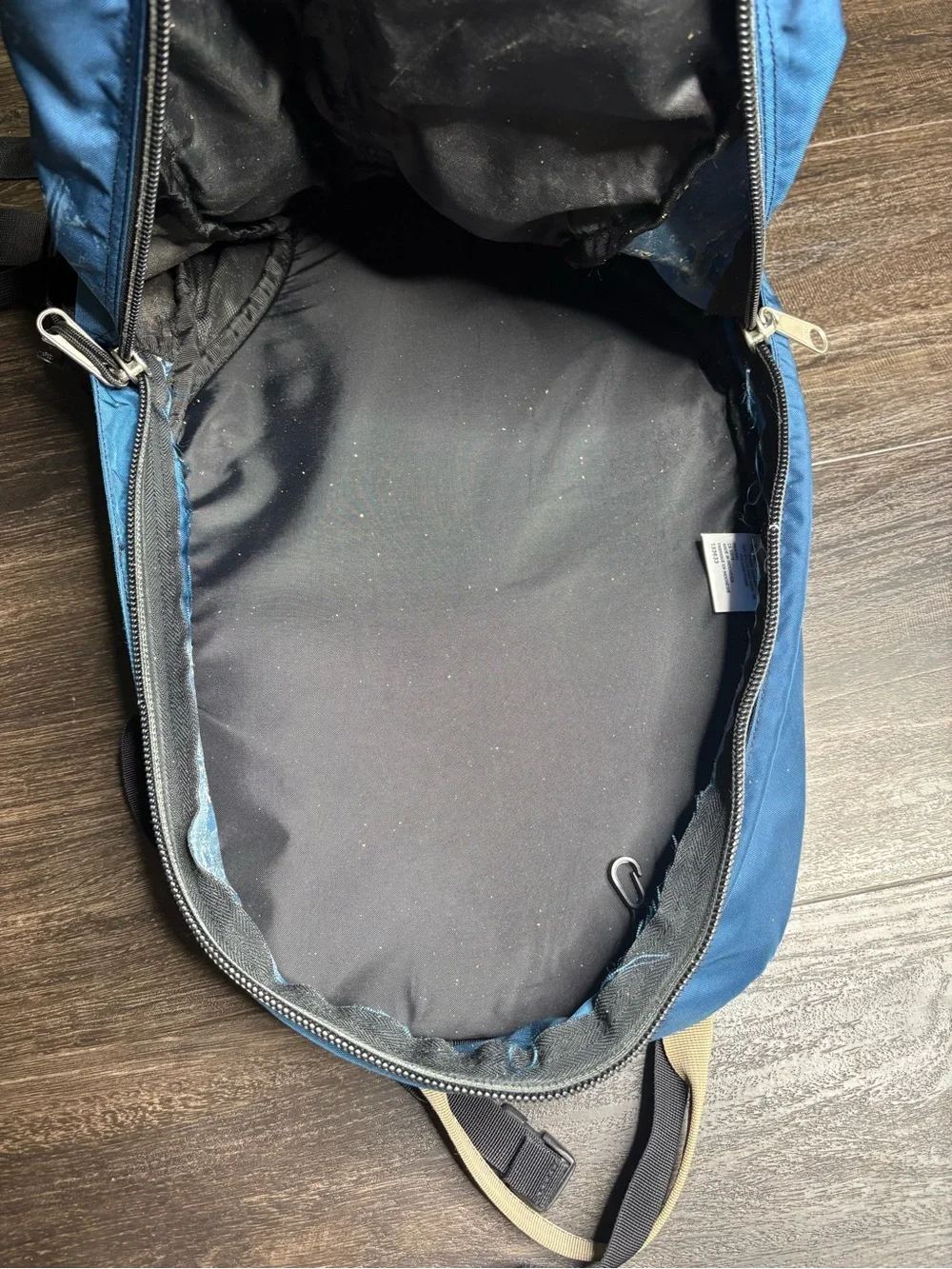 The North Face Big Shot Backpack Navy/Black Discontinued Y2k